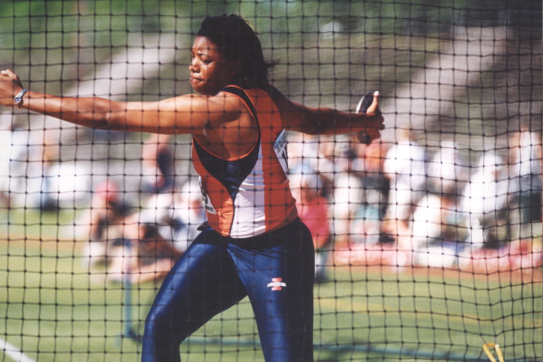 Gia Lewis-Smallwood, Track & Field (2000-02)